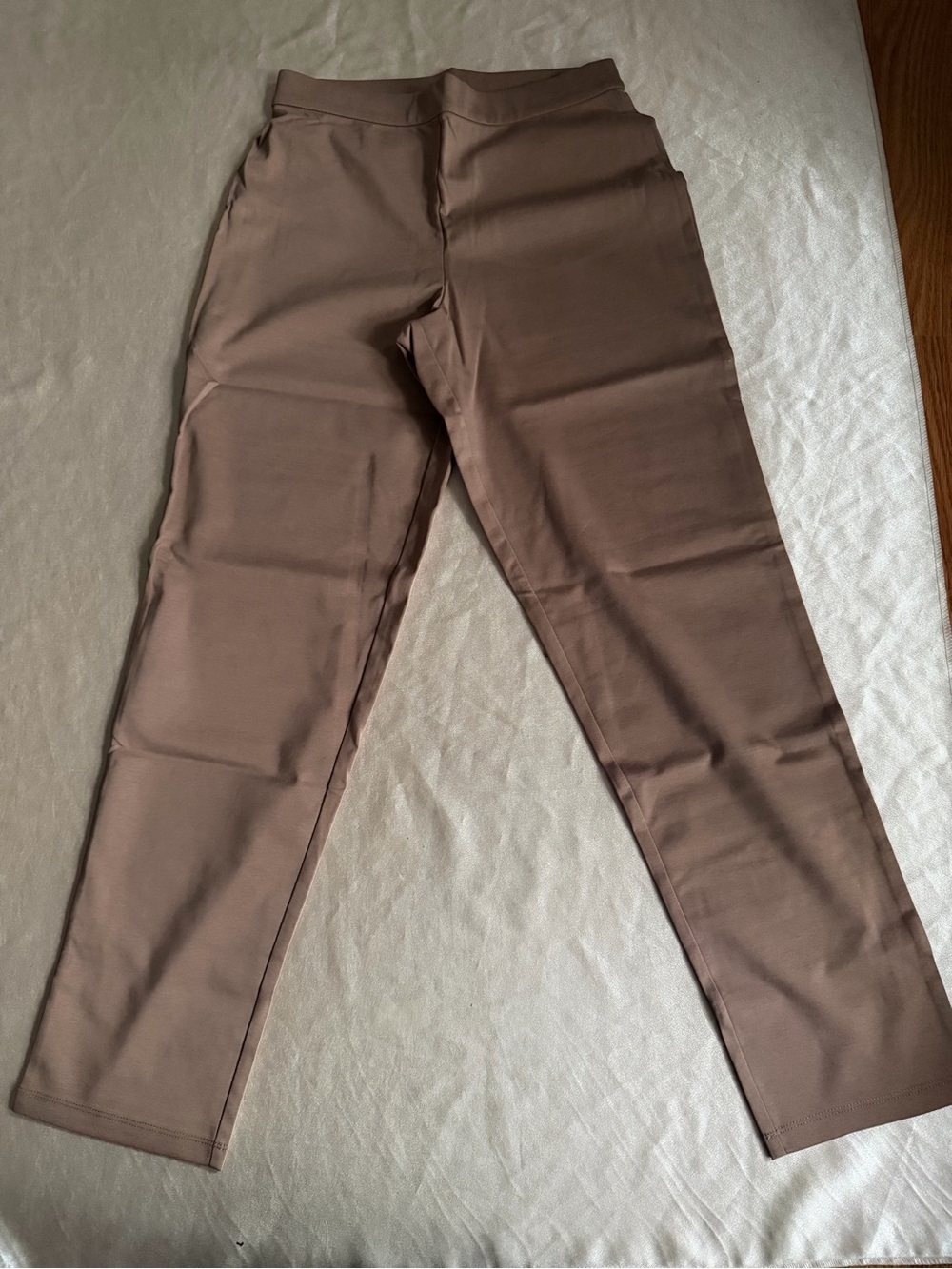 Susan Graver Weekend Regular Cotton Ponte Straight Leg Pant Sz. XS A708896 nwot